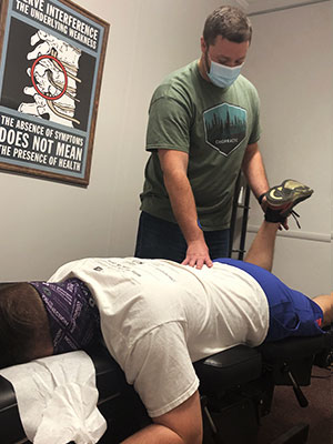 Diversified technique at Langston Chiropractic in Carrollton